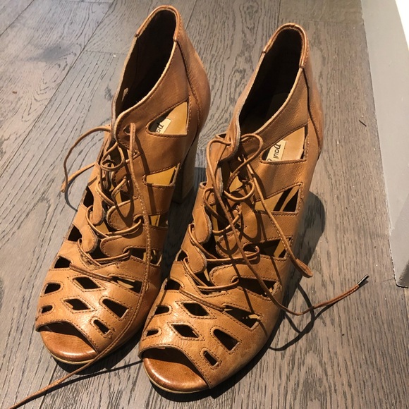 Paul green lace up heels sandals - Picture 2 of 5